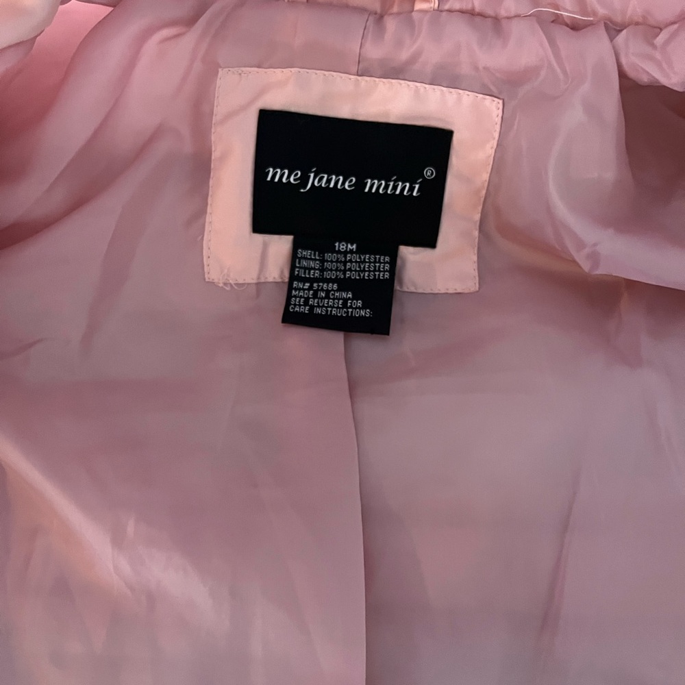 light pink 18 mths coat